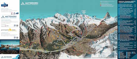 Zermatt trek map