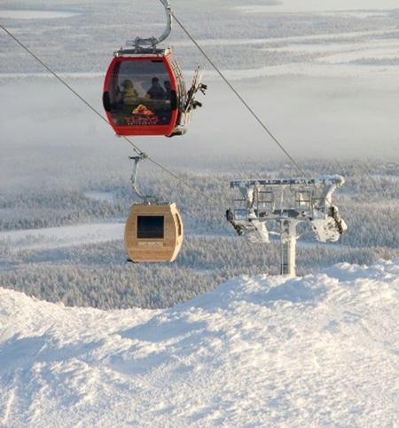 Sauna Gondola in La Thuile