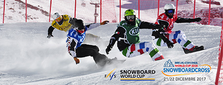 Snowboard Cross World Cup in Cervinia