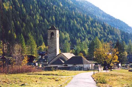 Old church in Macugnaga