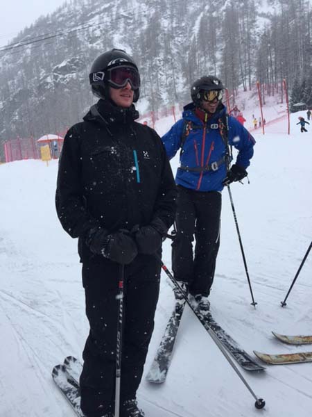 Alagna skiing