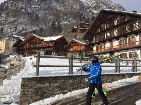 Walser house Alagna