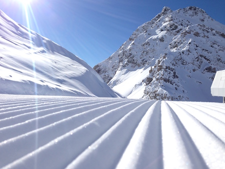 “On-piste in Monterosa