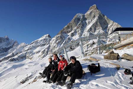 Cervinia will link to Zermatt and Monterosa Ski