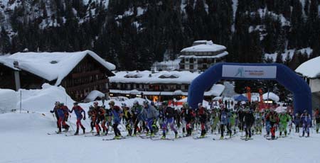 Monterosa Ski Ski Alp race