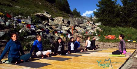 oga and dance workshops in Champoluc