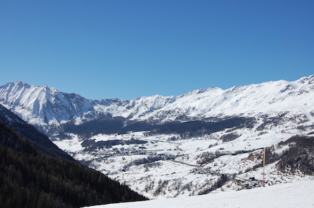 Champoluc on the slope