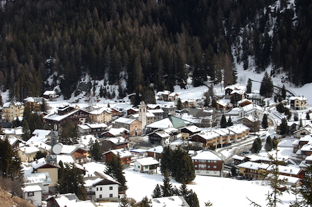 Champoluc - view over the hill