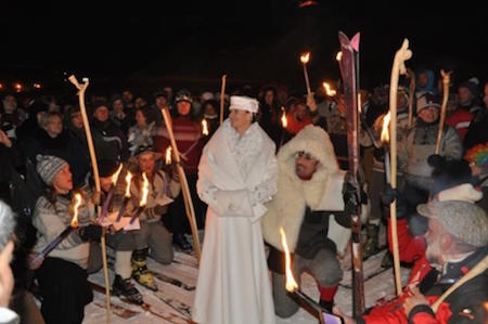 The White Lady in Cervinia