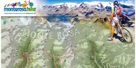 Bike map Monterosa 2016