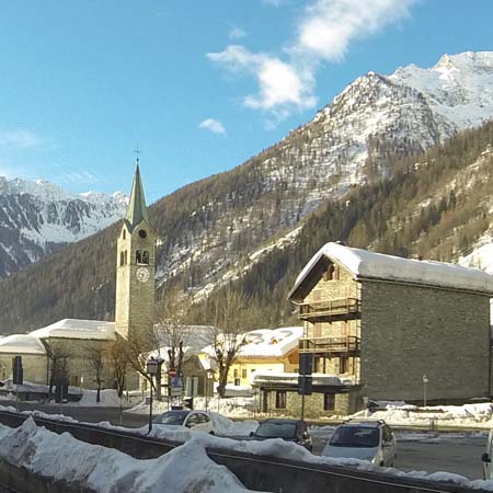 Church in Gressoney