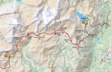 Map10 Rifugio Barmasse Rifugio Cuney