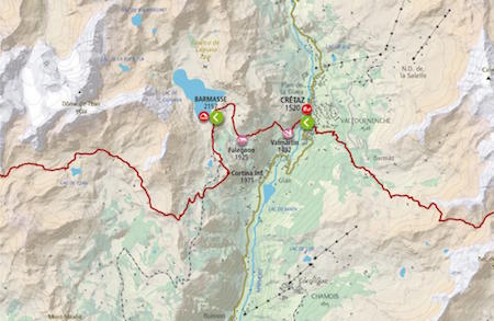 Map9 Valtournenche Rifugio Barmasse
