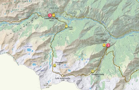 Map13 Champorcher – Crest