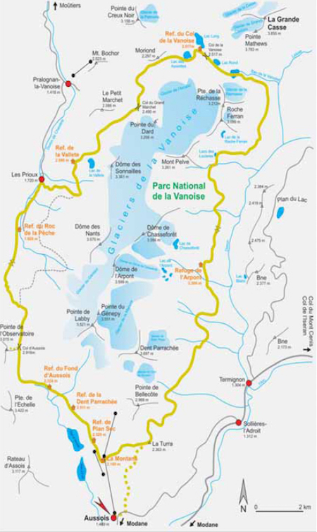 Vanoise National Park tourr