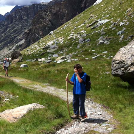 Trekking in Monterosa